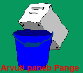 Arvuti paneb pange